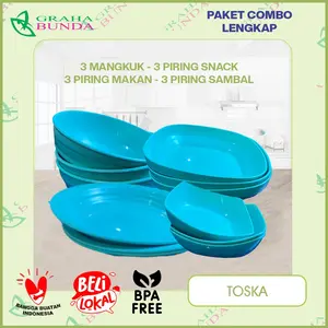 PAKET 3 PCS / 6 PCS / 12 PCS Piring Sambal / Piring Sambal Plastik / Piring Plastik Sambal 4 Warna