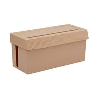 Gambar AZKO Stora Kotak Organizer Penyimpanan Kabel Square Cable Storage Box Organizer Tempat Stop Kontak Kotak Kabel Listrik Charger Dengan Tutup - Cokelat dari AZKO ID Kota Cirebon 5 Tokopedia