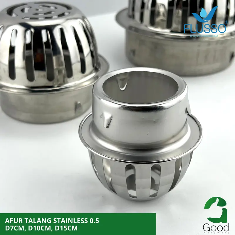 ROOF DRAIN Saringan Talang Air Saringan Dak Afur Talang 0.5 Diamater 7,10 15 cm 1