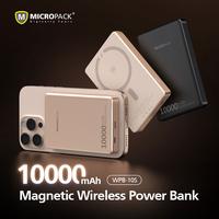 Gambar Micropack Wireless Powerbank 10.000 mAh - Fast Charging 22,5 watt - Slim Magnetic 14mm - Power Bank 10000 mAh - WPB-10S - Gold dari Micropack Indonesia Kota Administrasi Jakarta Pusat 3 Tokopedia