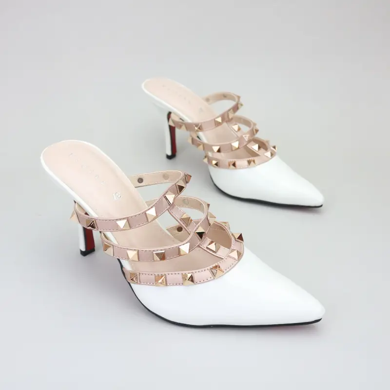Viditi Milano Mules 7 cm Sepatu Import Wanita | Kerja | Kuliah | Wisuda | Pesta | Kantor Shoes Shoes 3