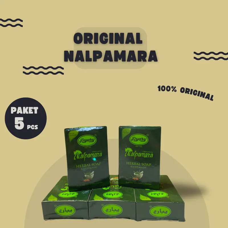 Bundling 5 Sabun Pyary Nalpamara Original Memutihkan Tubuh Mencerahkan 0