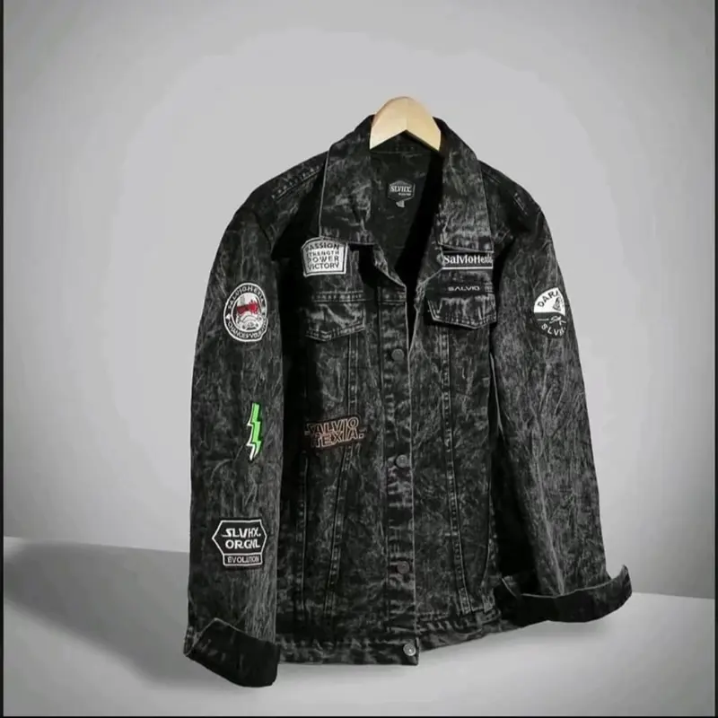 Denim jacket premium. Berbordir mewah !! 0
