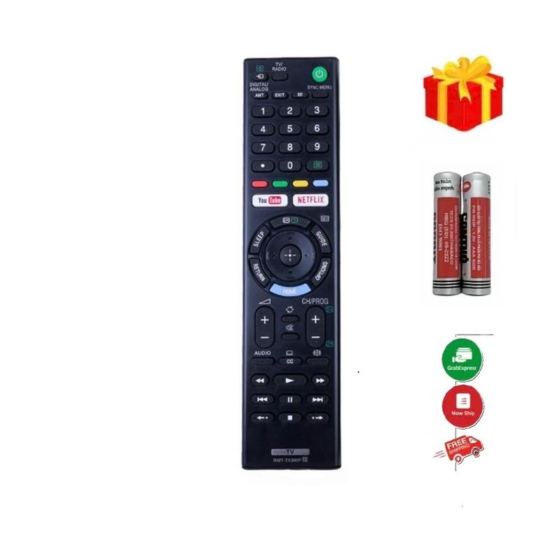 Remote Điều Khiển TV SONNY TX-300P KHÔNG NÓI ĐA NĂNG-tặng kèm pin