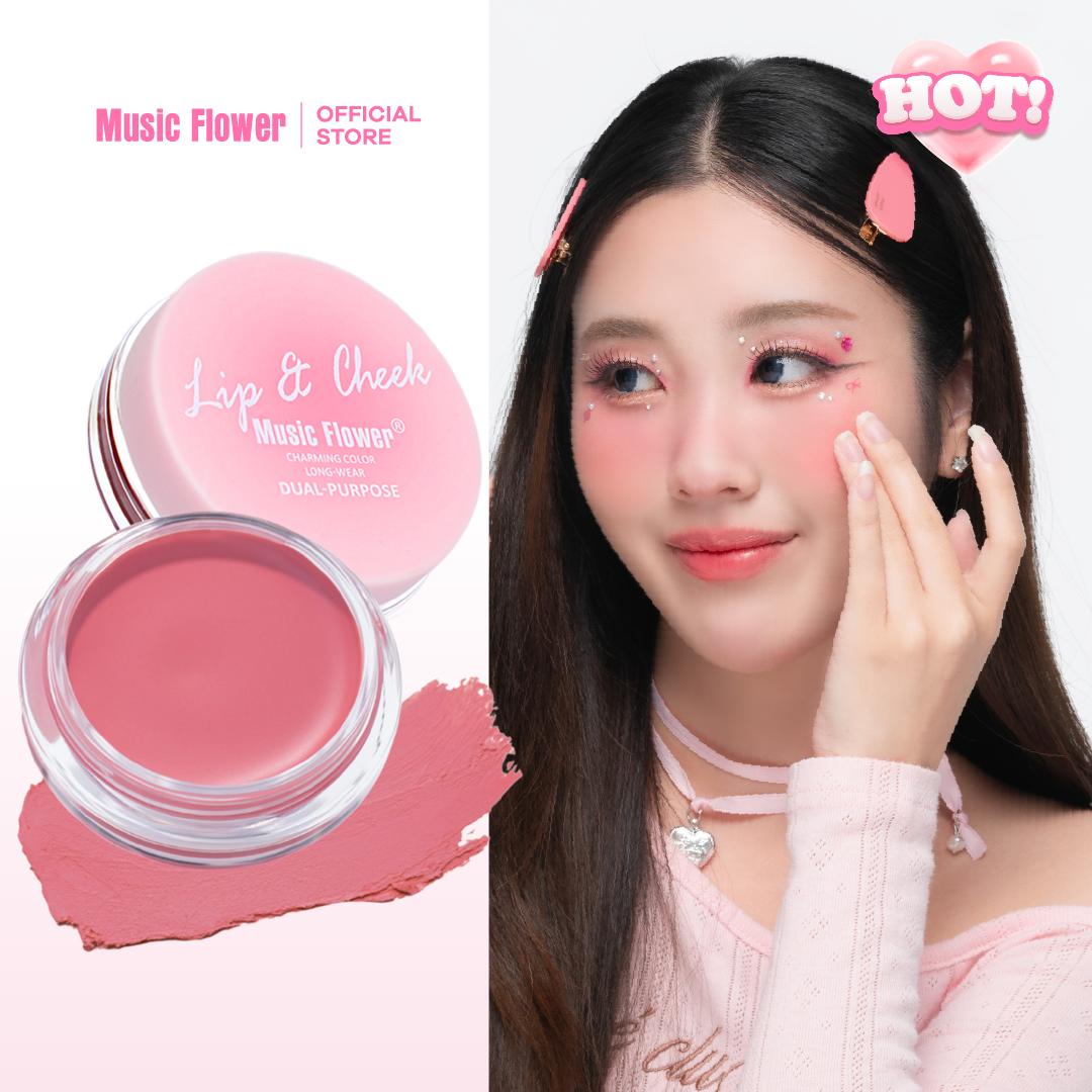 [Music Flower] Lip&Cheek Cream บางเบาเนื้อครีมนุ่ม ทั้งปากและแก้ม