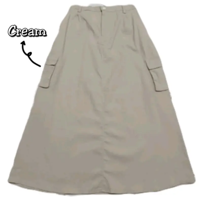 ROK CARGO WANITA PANJANG | ROK COREAN STYLE 2