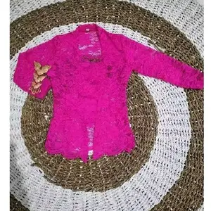 Kebaya brukat anak/kebaya anak lengan panjang