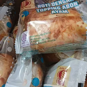 COD HALAL [ISI 10 PCS] ROTI TOPPING ABON AYAM 48gr | Roti topping abon ayam dengan perpaduan aneka rasa | Roti Lembut Padat Empuk I Abon Ayam Gurih Manis I Snack Cemilan Keluarga Murah I Rumput Laut Pedas Kelapa I roti panggang roti gulung bakpia abon