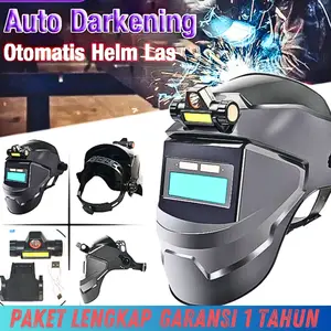 CLYNE Helm Las Listrik Otomatis Auto Dimming True Color Welding Mask with LED CL281
