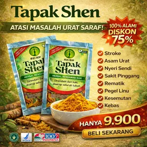 TAPAK SHEN Serbuk rendaman kaki | herbal rendaman kaki | bubuk rendaman kaki Tapak Sinseh