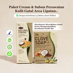 SOAP GENIC Paket Cream & Sabun Untuk Gatal Selangkangan BPOM