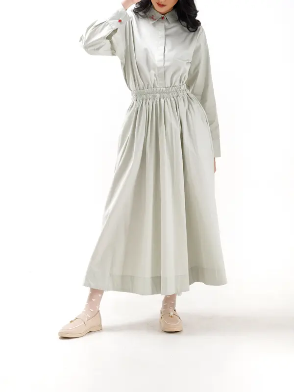 SWHeart - Seiza Skirt Rok Wanita Kekinian Panjang Midi 0