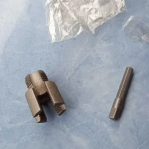 CASTA PVC Threader Female Male 2 in 1 Alat Pembuat Drat Pipa Air Plastik Luar Dalam Bisa Dipasang Bor Listrik Presisi Rapi Anti Bocor Logam Awet Cocok Pipa PVC PPR Tukang Rumah Proyek Konstruksi Praktis Cepat