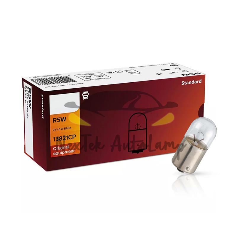 Product Introduction of For Philips T10 S25 T2W T4W T5 R5W R10W C5W 24V Standard Halogen Lamp Original Truck Signal Turn Bulb (1 Bulb) 15