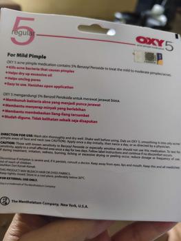 Product Review of OXY 5 10 Cover Obat Totol Jerawat ORIGINAL from e**r 1