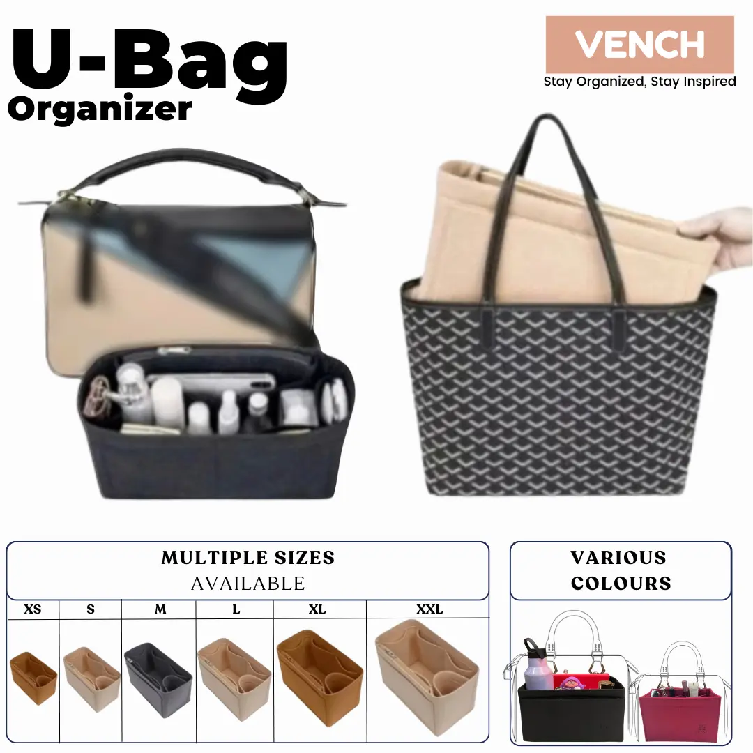 U-Bag Universal Dual in Bag Organizer for MultiBranded Bag / Insert Bag / Inner Bag / Daleman Tas Serbaguna