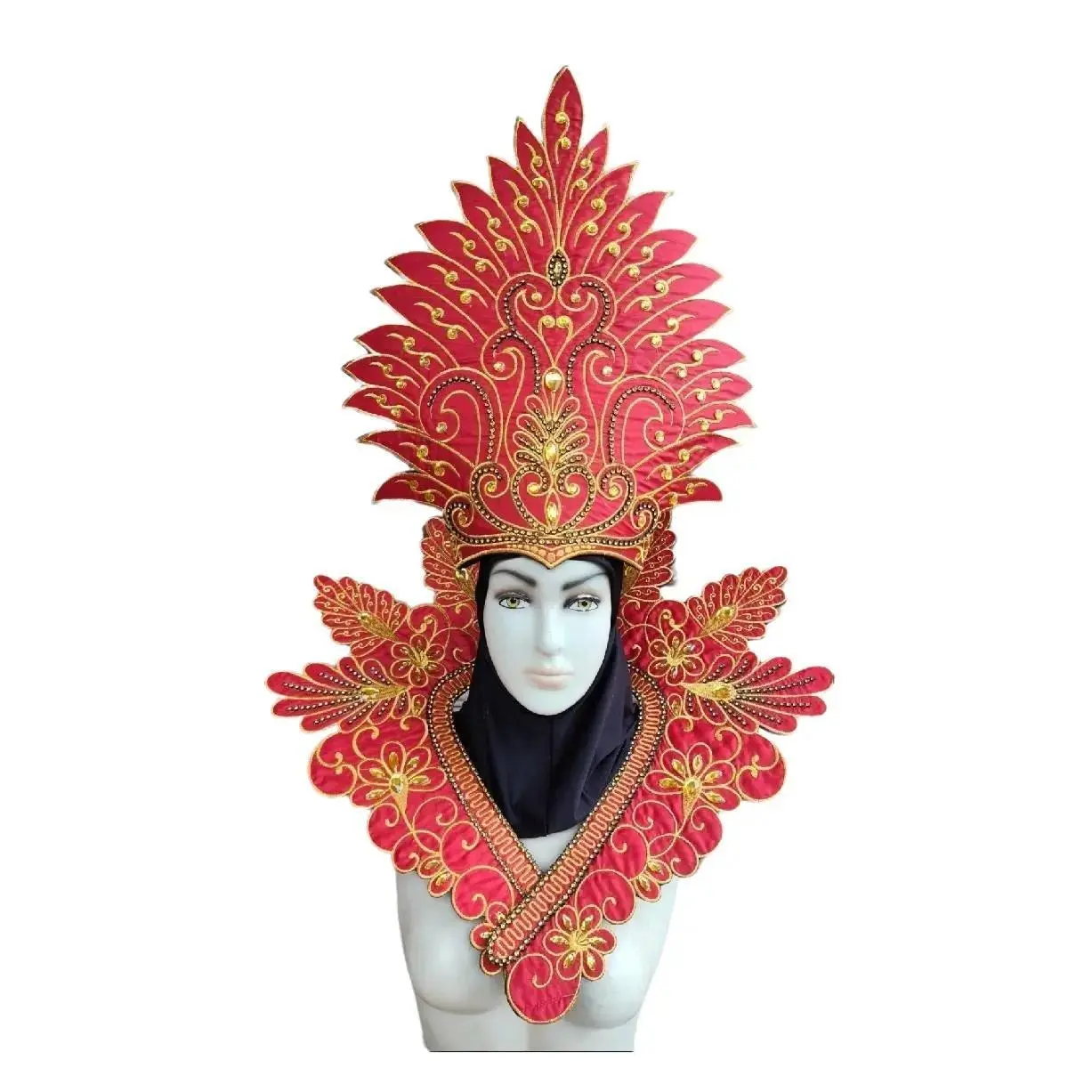 renda bordir aksesori mahkota acc tari/ karnaval ubed spon payet