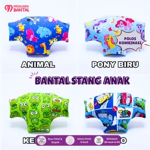 Bantal Stang Motor Portable Empuk Aman Untuk Anak Motif