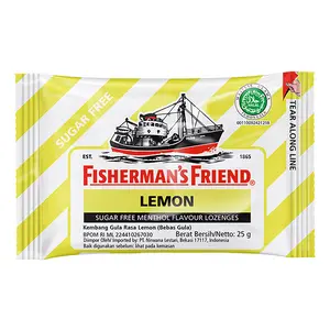 FISHERMAN'S FRIEND SUGAR FREE LEMON 25 GR