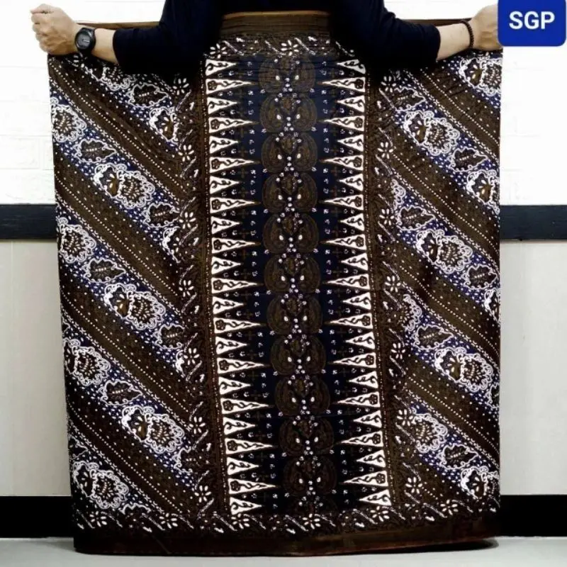 Sarung Batik Gus Iqdam Viral Murah Bahan Premium Muslim Motif Pekalongan Dewasa Hitam Katun
