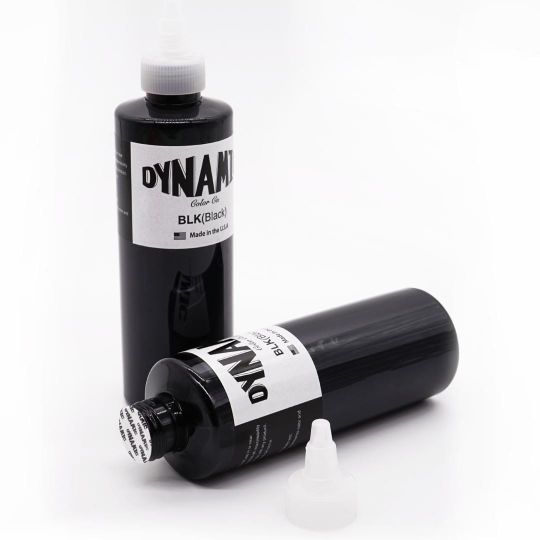 Dynamic Color Co. Promo Tinta Tatto Dynamic 15ml TBK Tinta Profesional BLK Hitam Buatan di AS tato tempore murah dynamic 15ml Temporary temporer