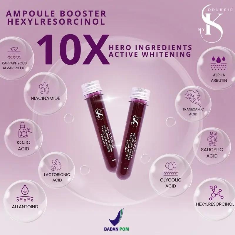MY SKOONHEID| AMPOUL UNGU BOOSTER HEXYLRESORCINOL 3
