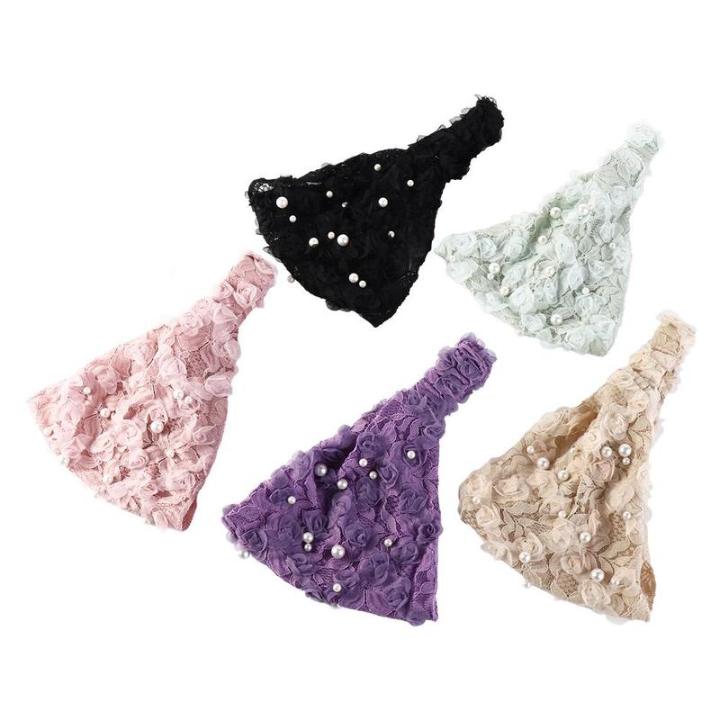 Product Introduction of Băng Đô Ren Cho Nữ, Cổ Điển, Hợp Thời Trang, Lưới, Rửa Mặt, Cho Bé Gái, Băng Đô Hoa, Quấn Đầu Hàn Quốc Phụ Kiện Women 10