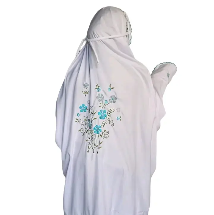MUKENA SANTRI/PONDOK TERUSAN BAHAN KATUN MIKRO PREMIUM SIZE REMAJA,DEWASA DAN JUMBO motif bunga melati
