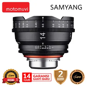 Xeen Lensa Kamera 14mm T3.1 for Canon EF (Meter)