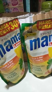 Product Review of Mama Lemon Sabun Cuci Piring Lemon & Daun Mint Refill 680ml x2 from A**E 1
