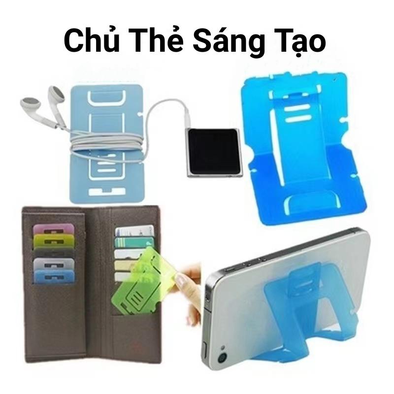 【AF Shop】Giá Đỡ Điện Thoại Di Động Sáng Tạo Và Tiện Lợi, Đa Chức Năng, Giá Đỡ Gấp Để Bàn, Đế Danh Thiếp Với Nhiều Điều Chỉnh, Đơn Giản Và Tiện Lợi 0