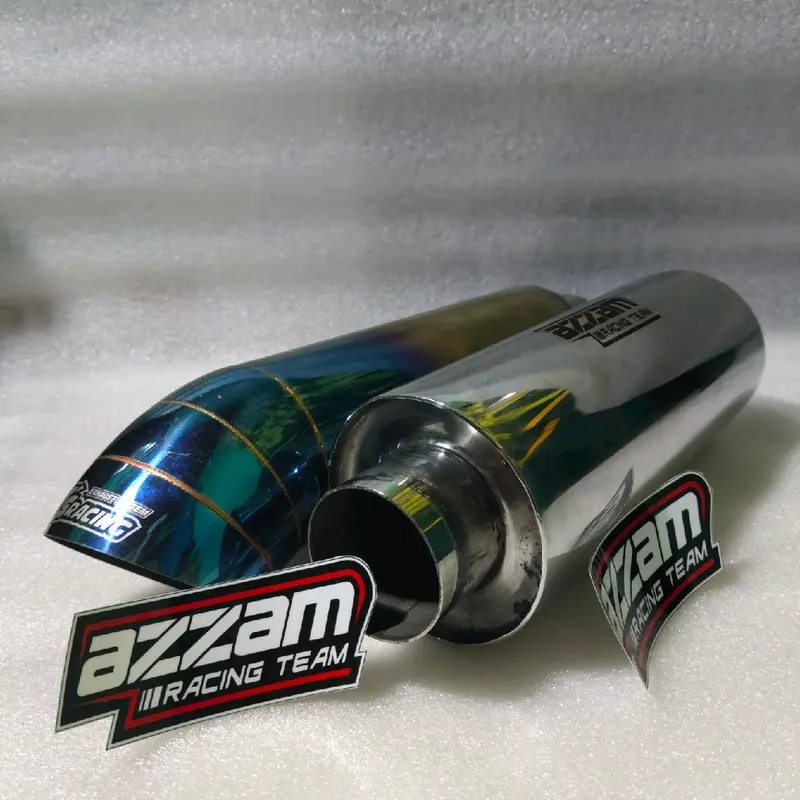 KNALPOT CUMI DARAT 1 PAKET DENGAN RESONATOR INLET 2 INCHI L300 KIJANG KAPSUL LGX DLL 3