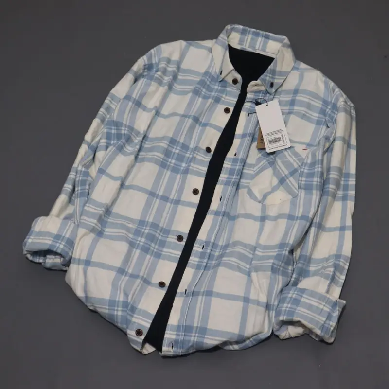 MAXIMUS.ID | Kemeja Flanel pria casual kemeja lengan panjang cowok JACKBROWN 0