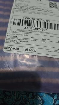 Product Review of Dress Aurora - Dress rajut anak Perempuan strip Lengan pendek Curly usia 1-6 Tahun from a**a 1