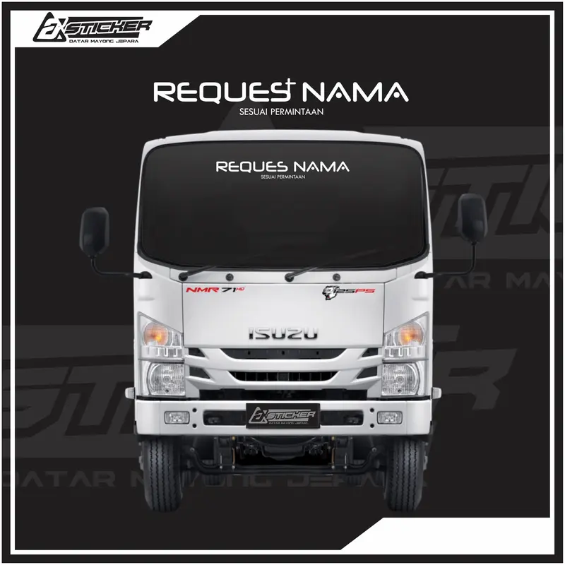 Sticker kaca depan mobil model terbaru 2025 elegant Car Truck sticker  jdm 0