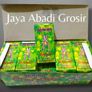 [ 10 pcs ] gunting domino seng dan rumput