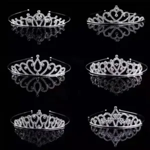 Mahkota , Wedding & Wisuda Dewasa besi crown crystal Bando