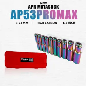APR JAPAN AP53PROMAX Mata Shock Baja Deep impact wrench 1/2inch 8mm sampai 24m