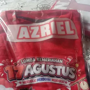 [ GRATIS NAMA ] Kaos anak 17 Agustus Kemerdekaan Indonesia merah IBUKOTA KIDS