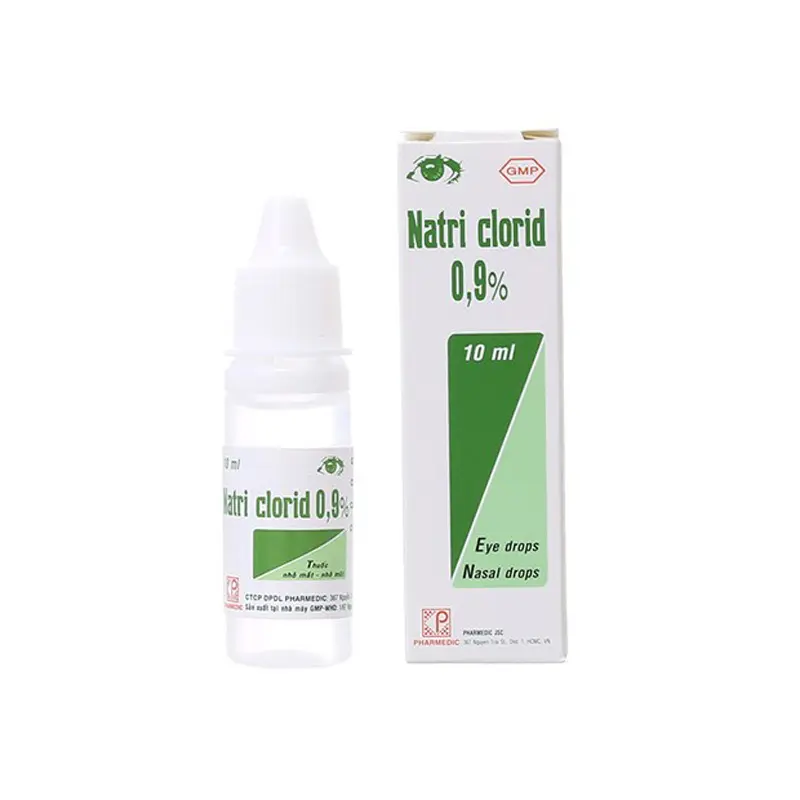 Nước muối sinh lý Natri clorid Lốc 10 chai 3