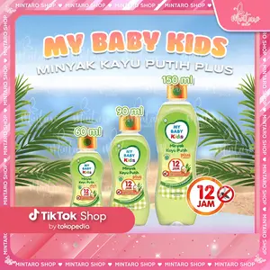 MY BABY KIDS Minyak Kayu Putih Plus 12 Jam 150ml 90ml 60 ml || Minyak Kayu Putih Anti Nyamuk