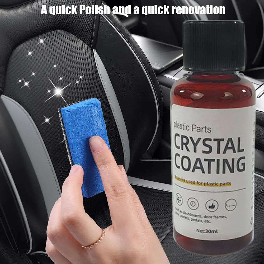 Cairan Pembersih Interior Mobil Crystal Coating Agent 30ml - LR-30