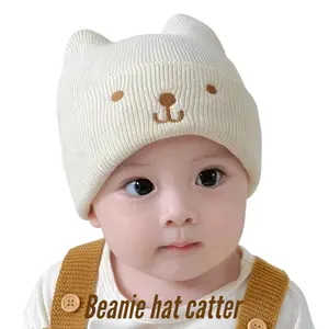 Kupluk rajut catter anak usia 3bln sd 3thn kids unisex Fashion Topi Bayi