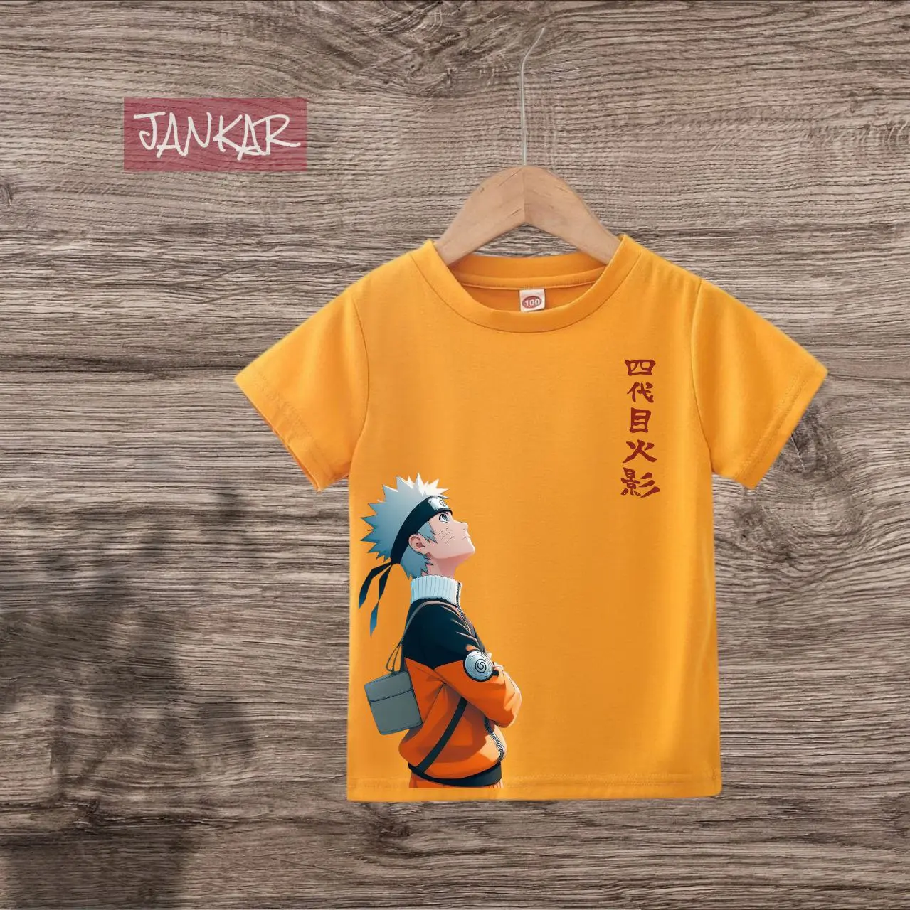 (BISA COD) KAOS ANAK KAOS DISTRO ANAK LENGAN PENDEK UNISEX LAKI PEREMPUAN MOTIF NARUTO USIA 2-12TAHUN