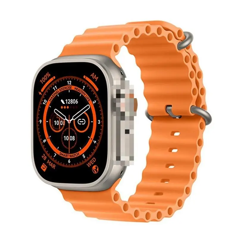 [COD]Đồng hồ thông minh Ultra, Unisex T900 Ultra 3 có chức năng gọi điện qua Bluetooth, Màn hình HD 1,99 inch, Đồng hồ thể thao, Chống nước, Đồng hồ thông minh 2024 Watch--028-02