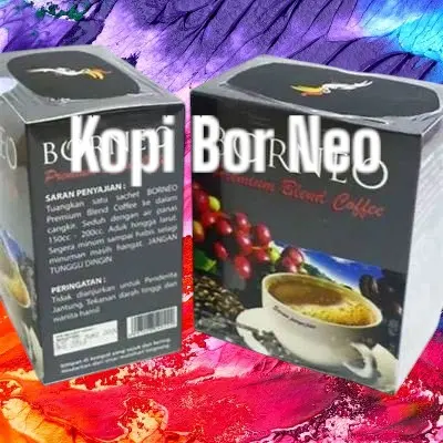 Kopi Instan premium Bor-Neo kopi seduh alami original asli 100% 1