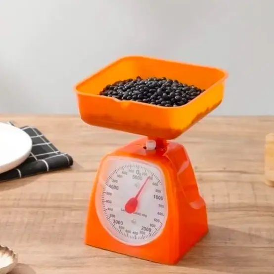 (BUBBLEWRAP) TIMBANGAN DAPUR JARUM ANALOG 5KG 3