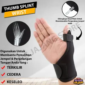 Thumb Splint Wrist Support Pelurus Jempol Tangan Thumb Support