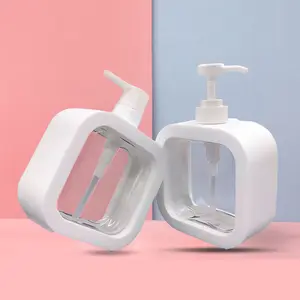 LUX - Botol Sabun Plastik Ala Korea 500ML / Dispenser Soap Korea 300ML / Botol Refil Sabun Shampo Estetik / Tempat Refil Sabun Cair