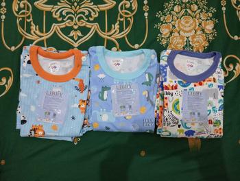 Product Review of Promo LIBBY 3 Pasang Setelan Pendek NB, 3-6,S,M,L, 2L,XL, XXL Original from s**i 0